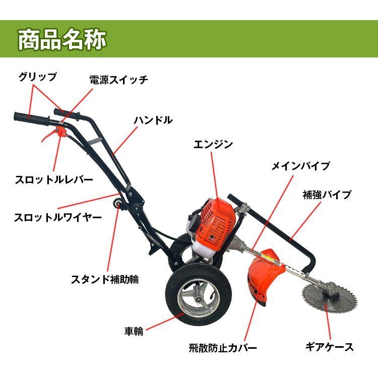 草刈り機 草刈機 エンジン 芝刈り機 草刈り 刈払機 エンジン草刈り機 エンジン式草刈り機 コードレス草刈り機 剪定バリカン コードレス 刃 替刃  手押し式草刈機 ny534 - メルカリ