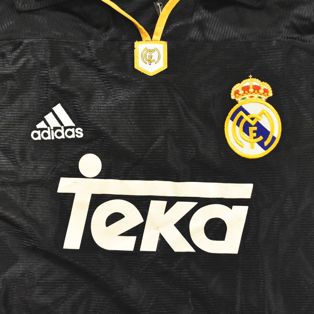レアルマドリード 90s ブラック away 2XL adidas タグ付き】 アディダス adidas 1991-01 レアル マドリード Real
