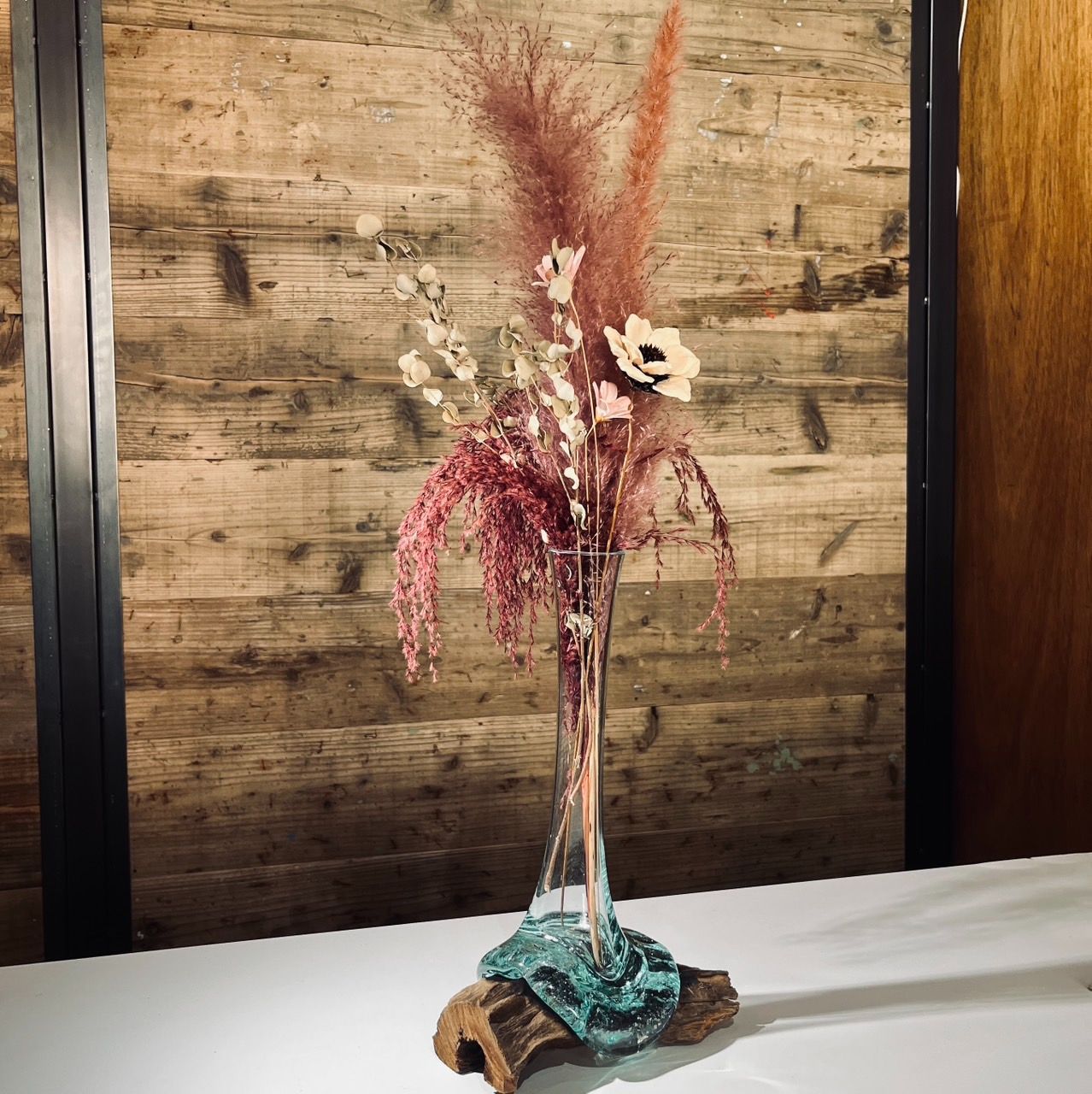インテリア雑貨 FUKUDA FACTORY 公式OUTLET FLOWER VASE | S ガラスに混入物 欠けあり No.M14