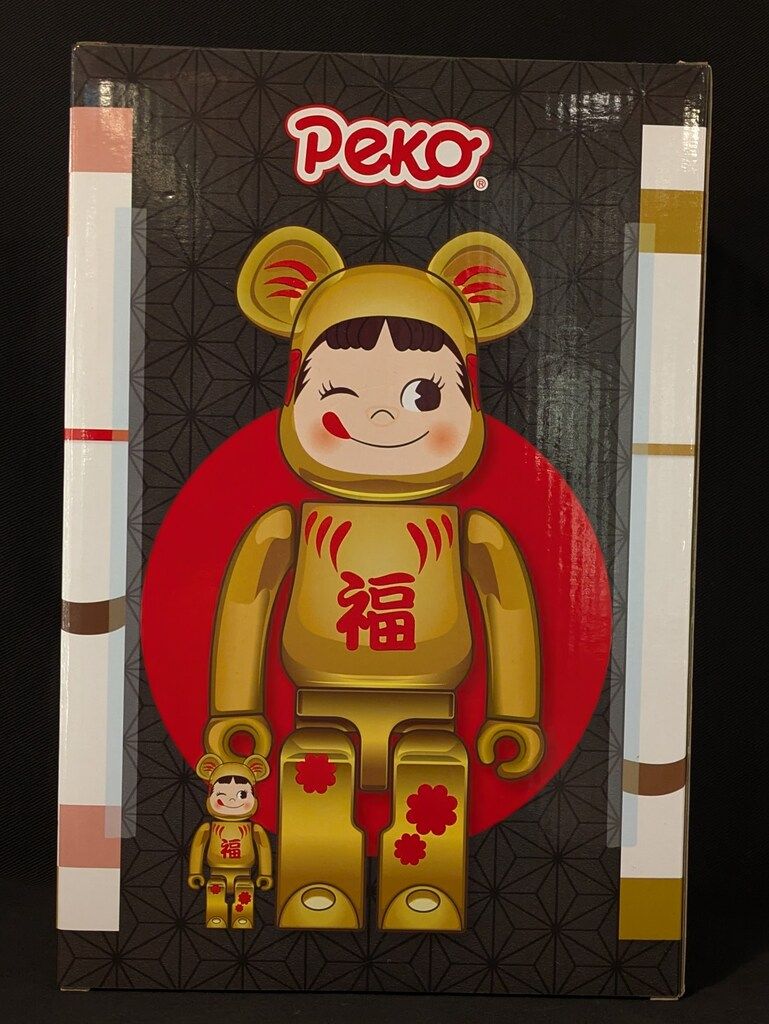 MEDICOM TOY - BE@RBRICK 達磨 合格金メッキ 弐 100％+400％　ベアブリック MEDICOM TOY - BE@RBRICK 達磨 合格 金メッキ 弐 100％