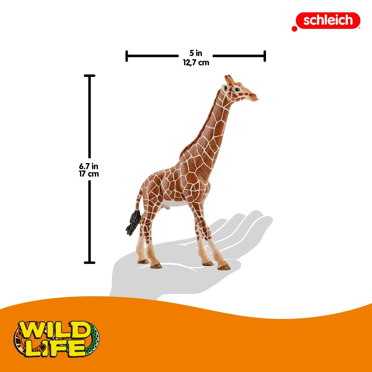シュライヒ(Schleich) ワイルドライフ キリン (オス) フィギュア