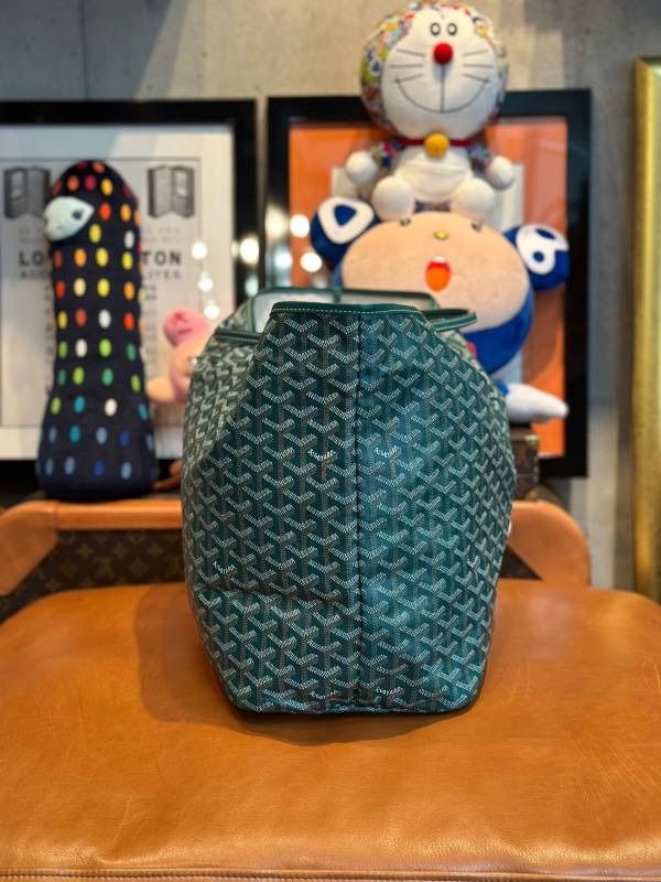 GOYARD ゴヤール サンルイGM グリーン トートバッグ