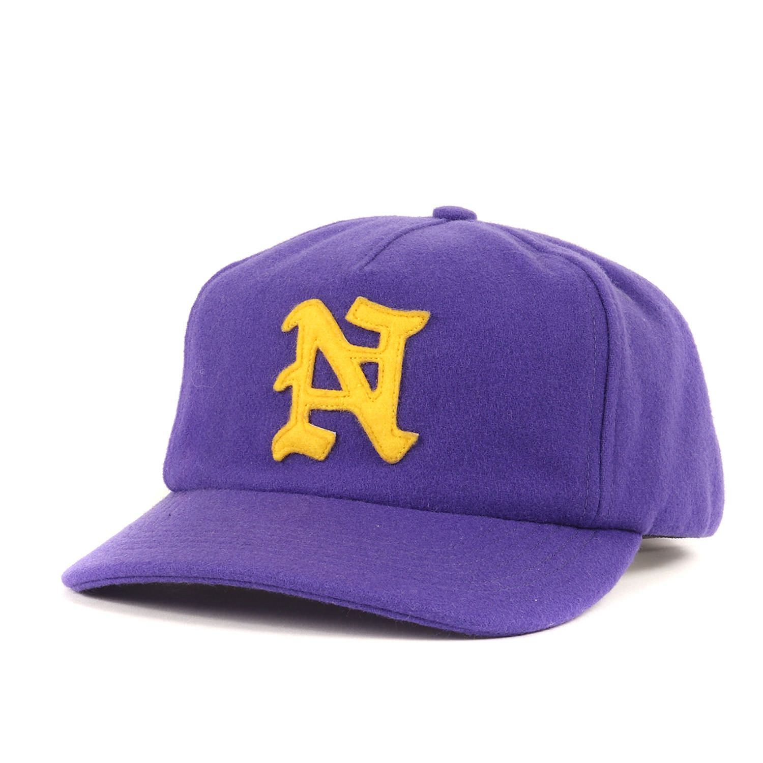 NOAH ウールキャップ パープル 新品】NOAH ノア キャップ / 23AW フェルトワッペン ウール 6