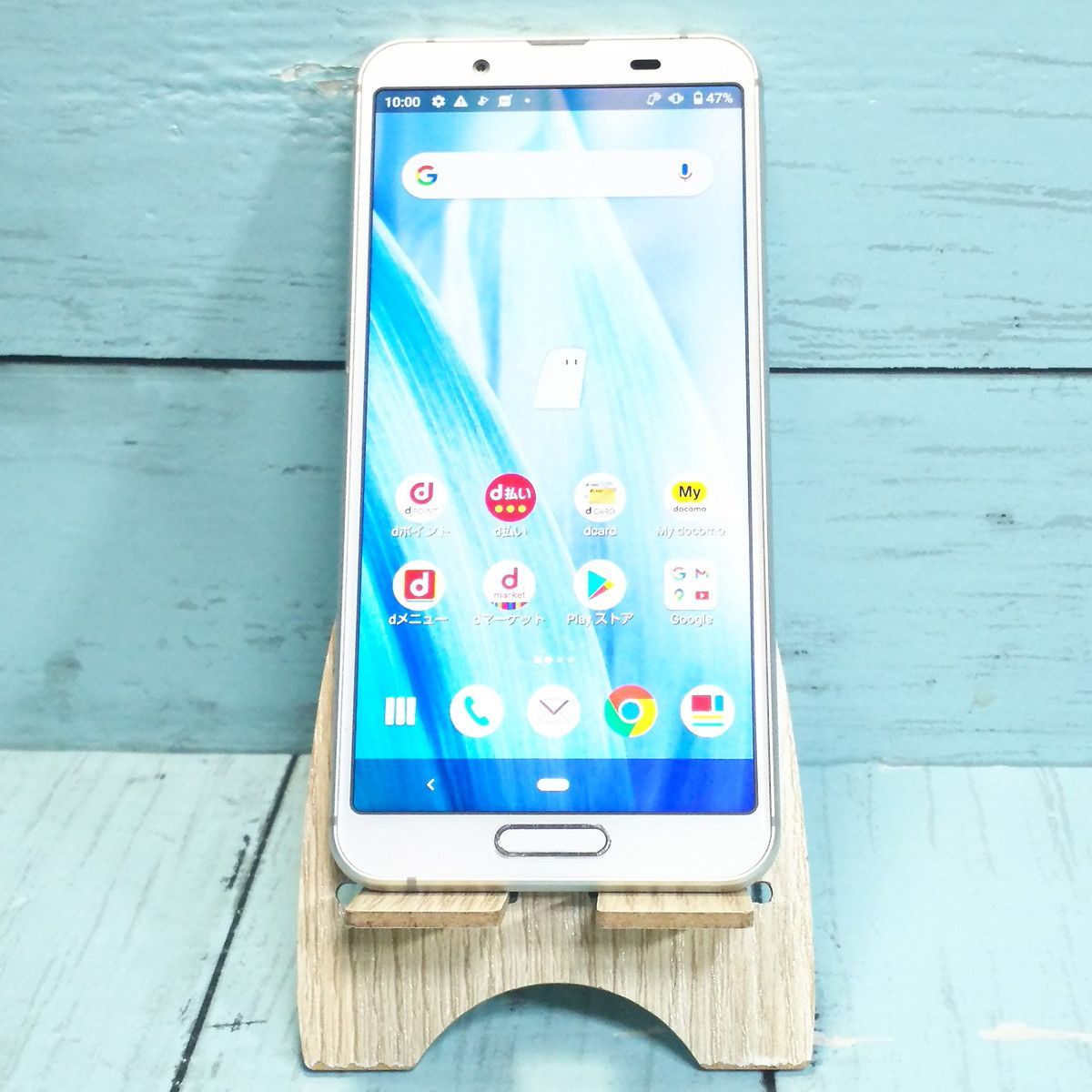 スマホ AQUOS sense3 SH-02M SIMフリーSIMロック解除済 docomo