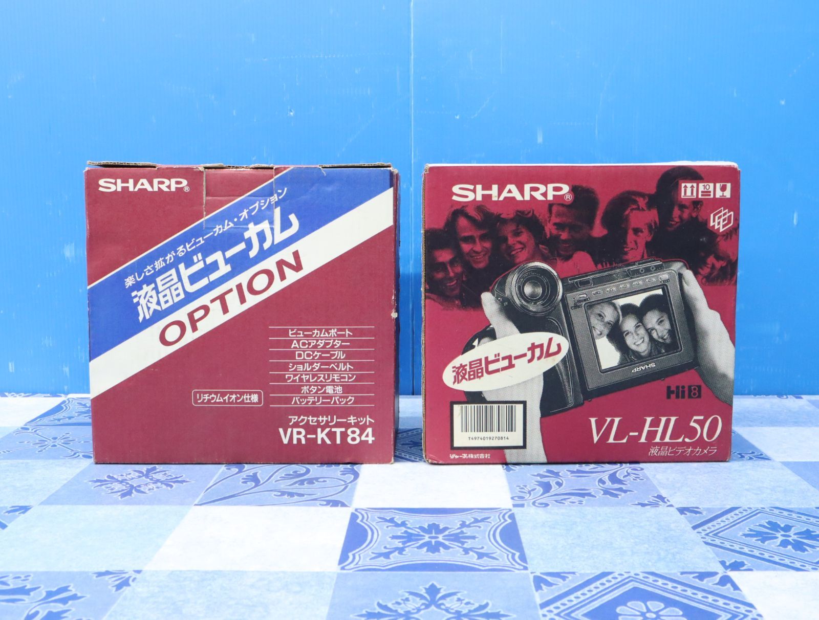 △光学機器 ｜Hi8 液晶ビデオカメラ｜SHARP シャープ VL-HL50 VR-KT84 ｜ アクセサリーキット □O0946 - メルカリ