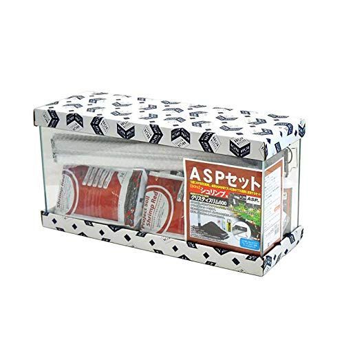商品水槽セット アクアシステム ASPセット シュリンプ用 クリスティスリム600LED 60Hz