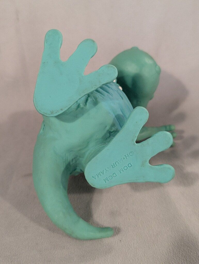 DOM DOM 店頭用/ソフビ H・MURAYAMA ドムドムバーガー怪獣 (エメラルド