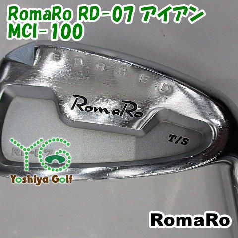 アイアンセット ロマロ RomaRo RD-07 アイアン/MCI-100/S/0[03356]
