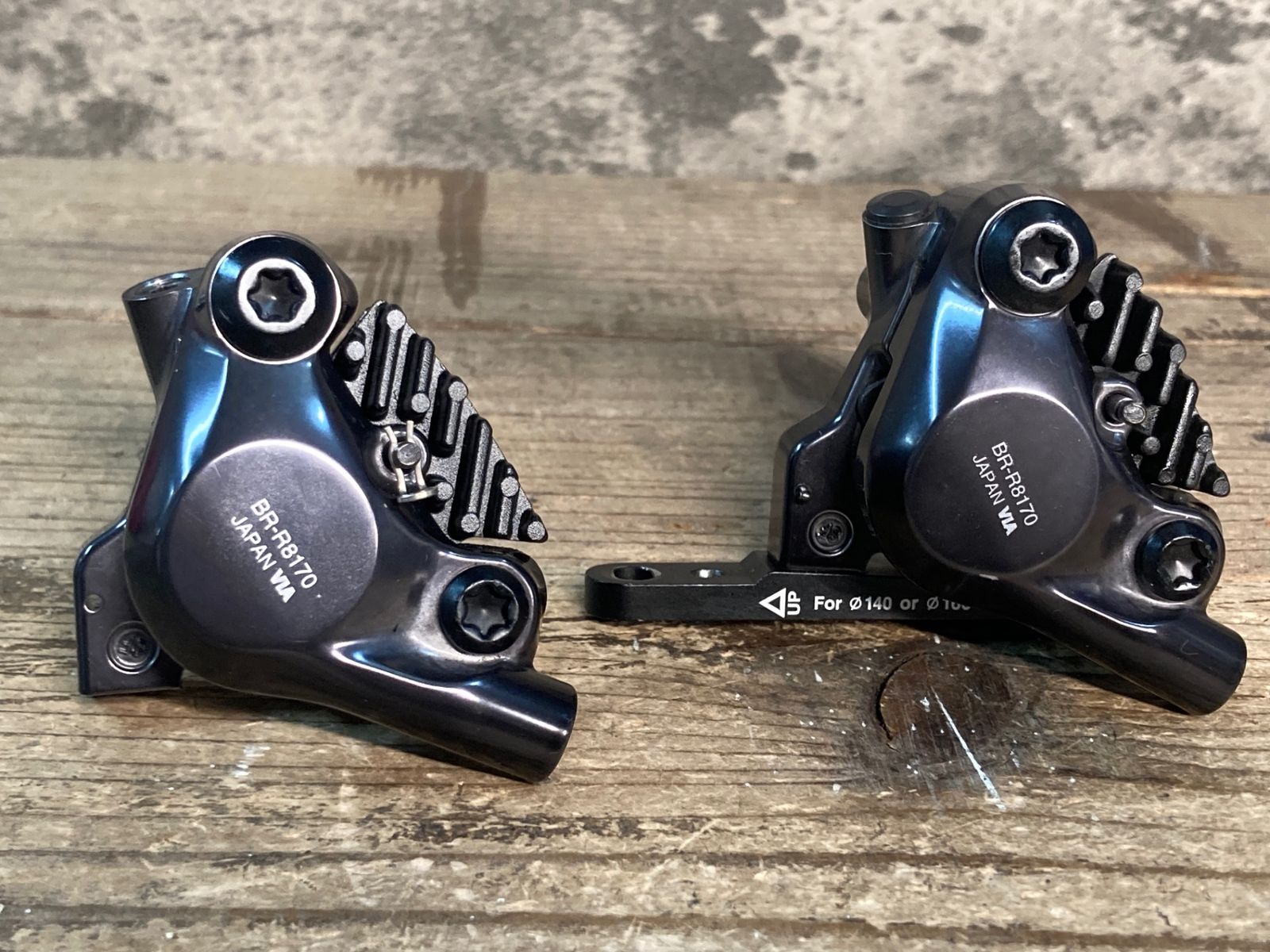 JM747 シマノ SHIMANO アルテグラ ULTEGRA BR-R8170 ディスクブレーキ キャリパー セット 油圧