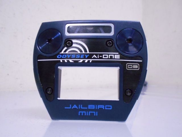 【中古】パター オデッセイ Ai-ONE JAILBIRD MINI DB STROKELAB 90[34]  3 パター スチールシャフト おすすめ メンズ 右 [3748]