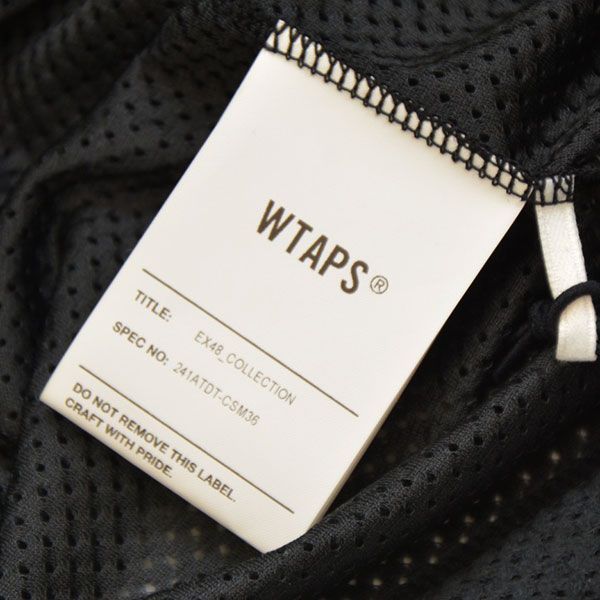 WTAPS ダブルタップス 2024SS QB SS POLY ERA メッシュゲーム