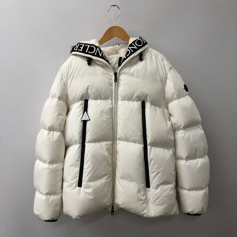 【最終値下げ】MONCLER ホワイト ジャケット 中古品】MONCLER モンクレール MONTCLA GIUBBOTTO E20914194385