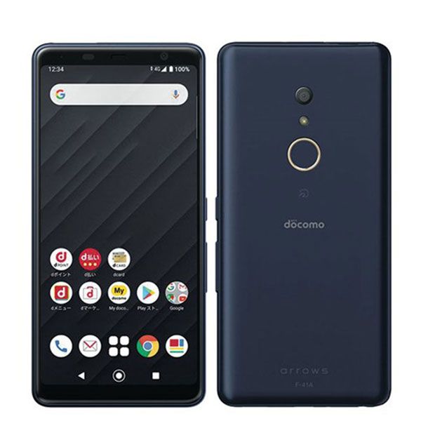 【中古】 F-41A arrows Be4 ブラック SIMフリー 本体 ドコモ Aランク スマホ【送料無料】 f41abk8mtm