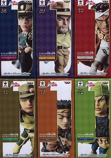 フィギュア 全6種セット 「ジョジョの奇妙な冒険 第三部 クリアランス