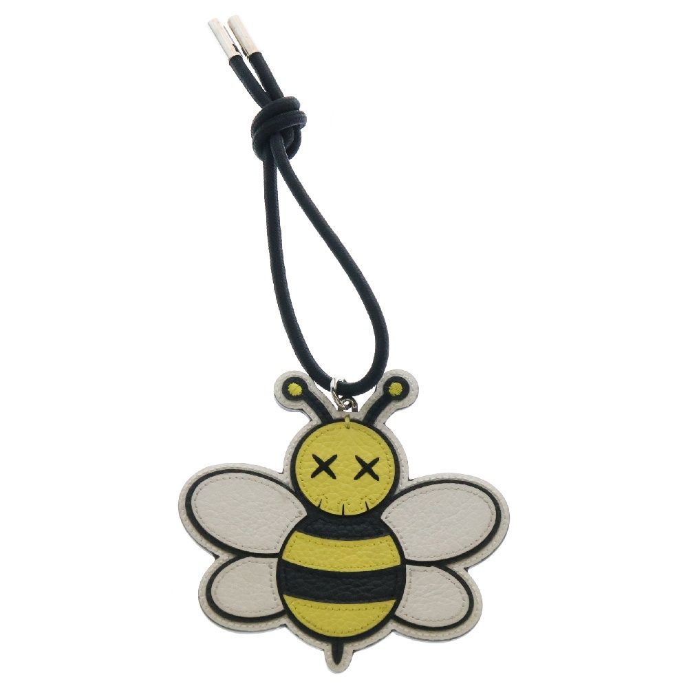 DIOR ディオール × Kaws BEE キーホルダー チャーム ブラック|イエロー