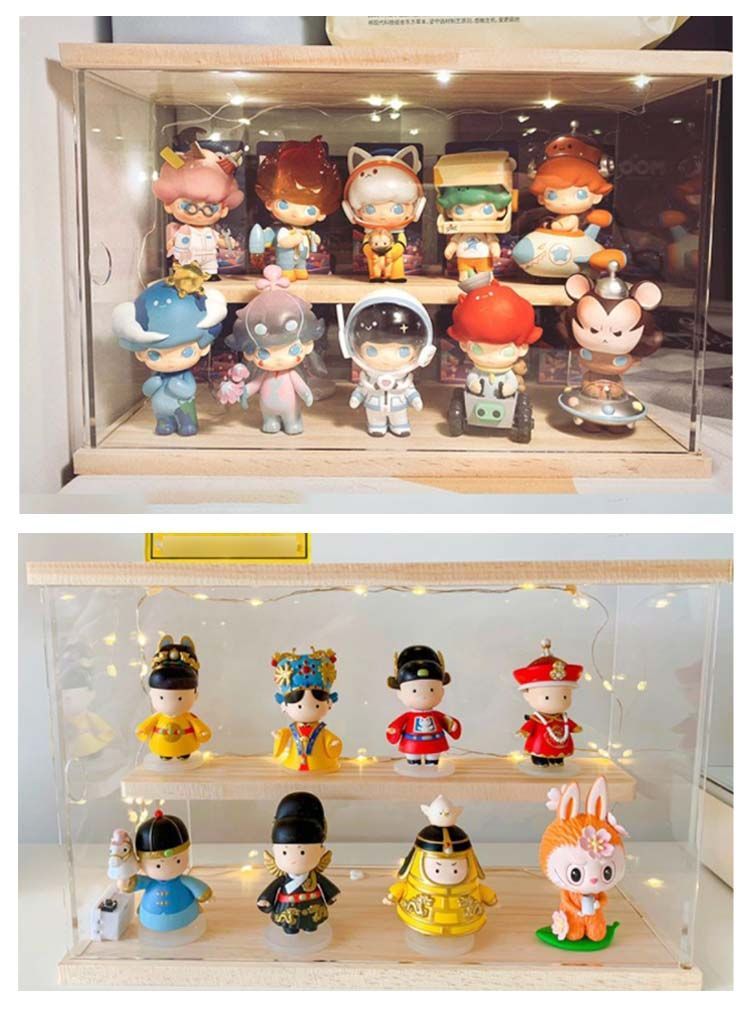 透明 コレクションケース 組み立てタイプ 5個セット 試してみた】DAISO