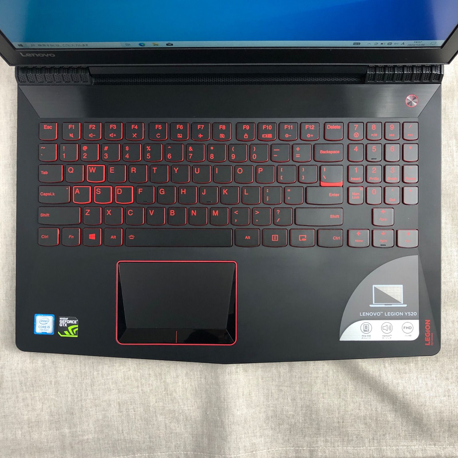 Lenovo Legion Y520 GTX1050 ゲーミングノートPC 中古 - メルカリ