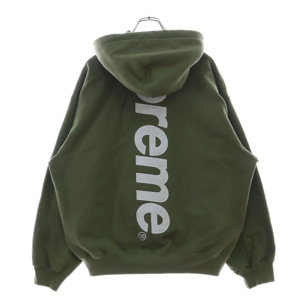 SUPREME (シュプリーム) 23AW Satin Applique Hooded Sweatshirt