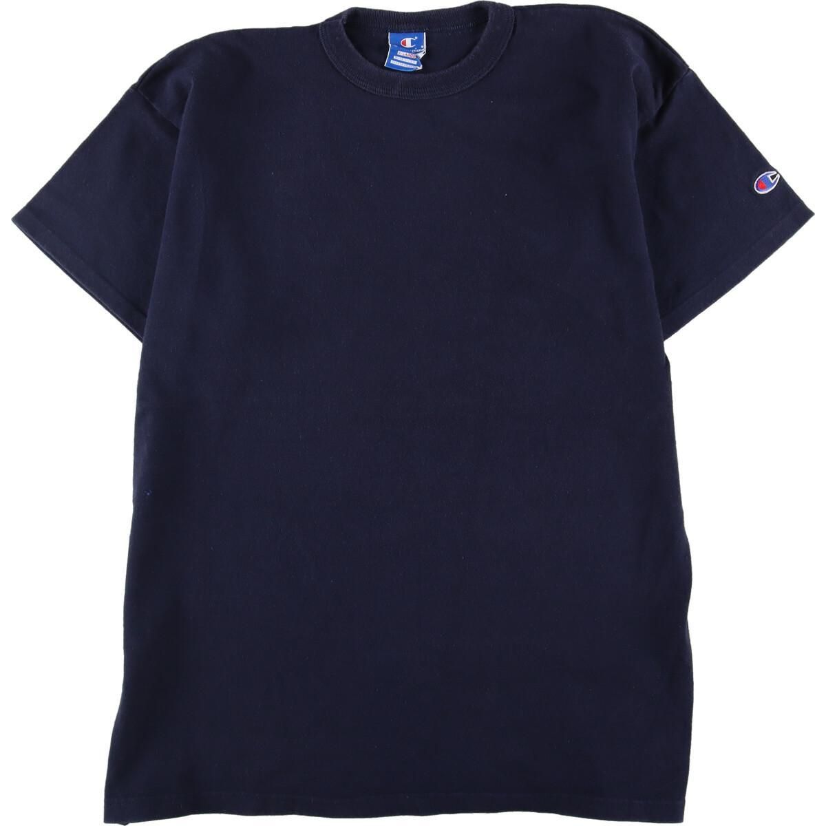 古着 90年代 チャンピオン Champion 目無し 無地Tシャツ USA製 メンズL