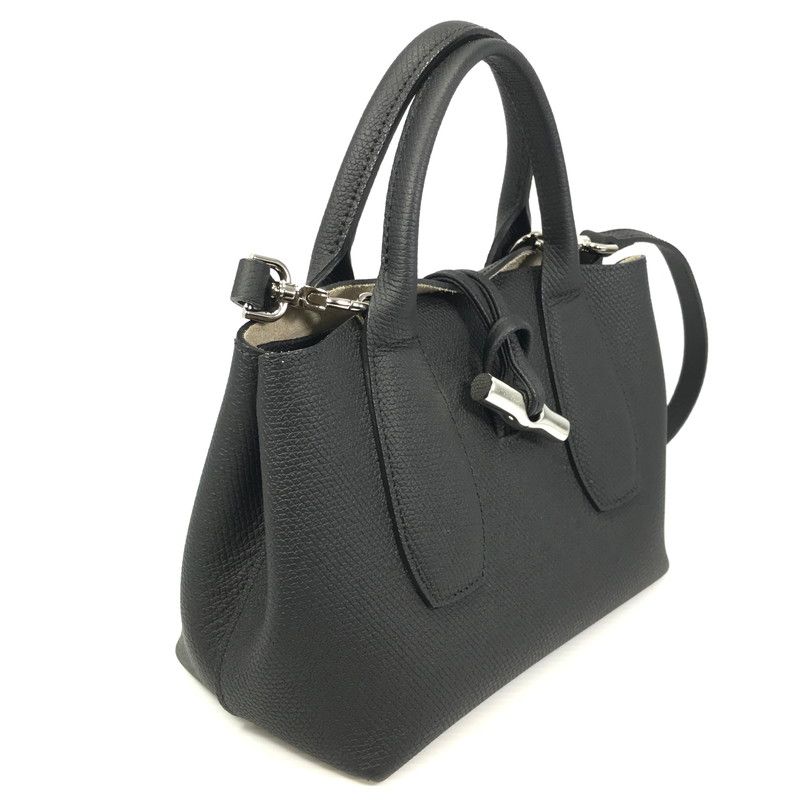中古品】Longchamp ロンシャン ロゾ 2WAYバッグ ハンドバッグ