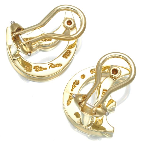 ティファニー イヤリング クレセントムーン K18YG #165224 - メルカリ 