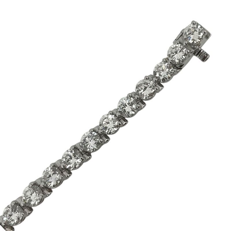 新品仕上げ》K18WG 2.00ct ダイヤブレスレット K18WG ホワイトゴールド