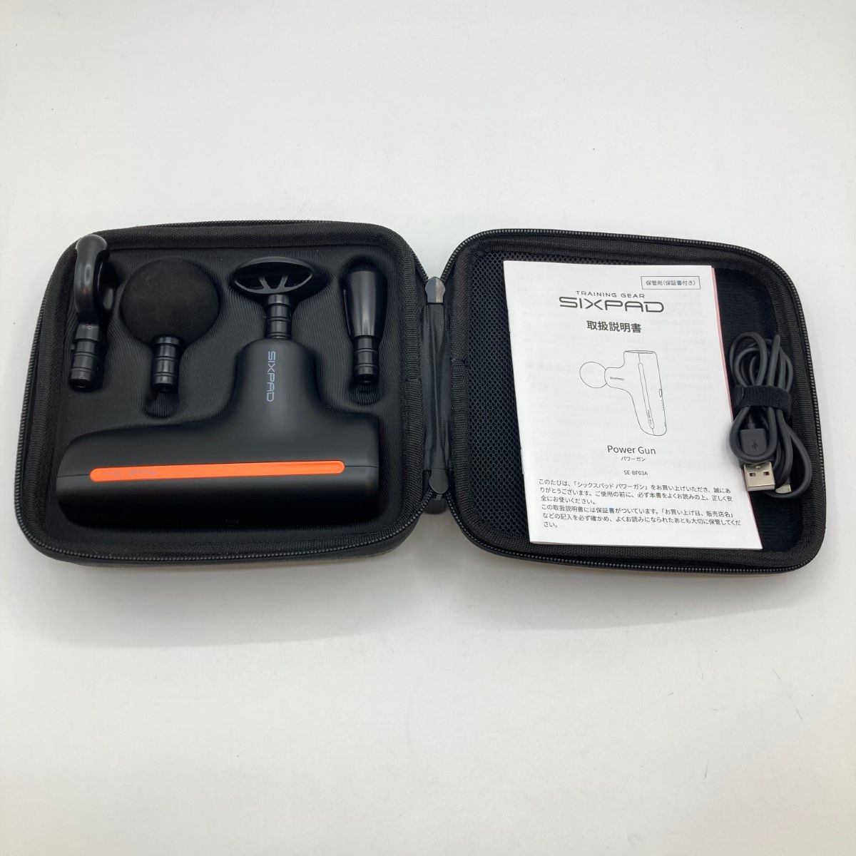 【未使用・美品】MTG SE-BF03A BLACK SIXPADパワーガン パワーガン シックスパッドMTG SE-BF03A BLACK