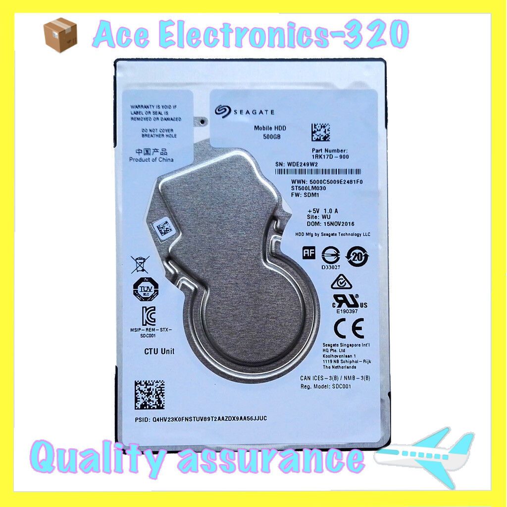 ST500LM030 Seagate 500GB 5400RPM 128MB SATA 2.5