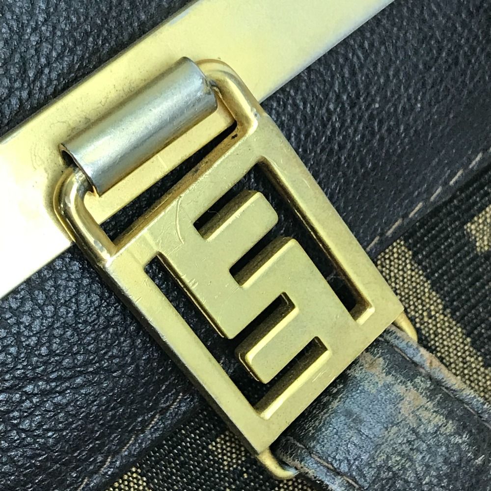 FENDI フェンディ ズッカ柄 トートバッグ FFロゴ ヴィンテージ フェンディ ヴィンテージ ズッカ FF柄 トートバッグ ショルダー