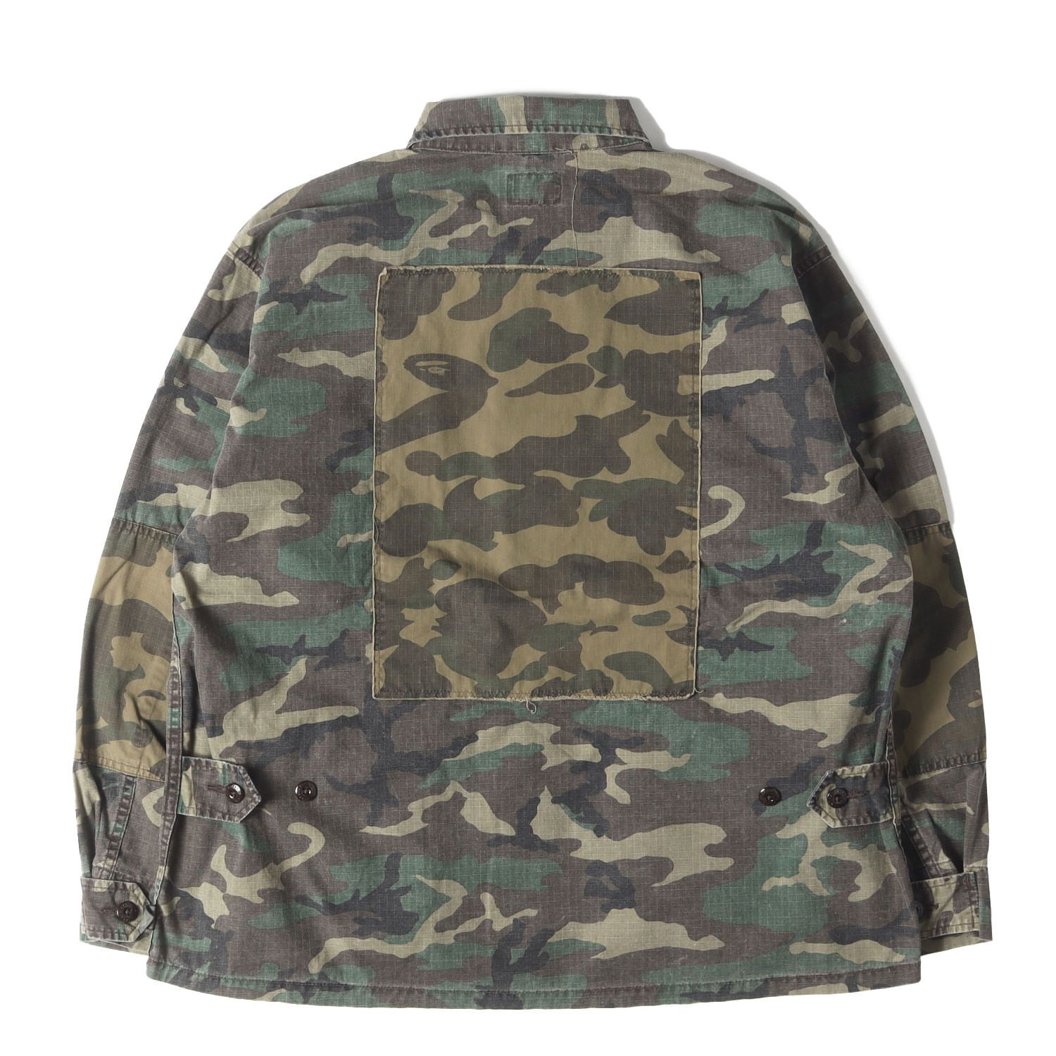 美品】WTAPS ダブルタップス ジャケット グリーンカモ サイズ:M