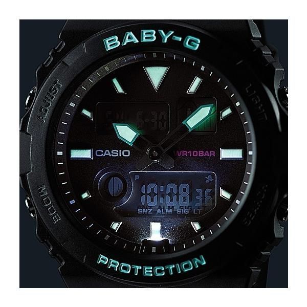 CASIO BABY-G G-LIDE BAX-100-1AJF ブラック 新品 あいCASIO BABY-G