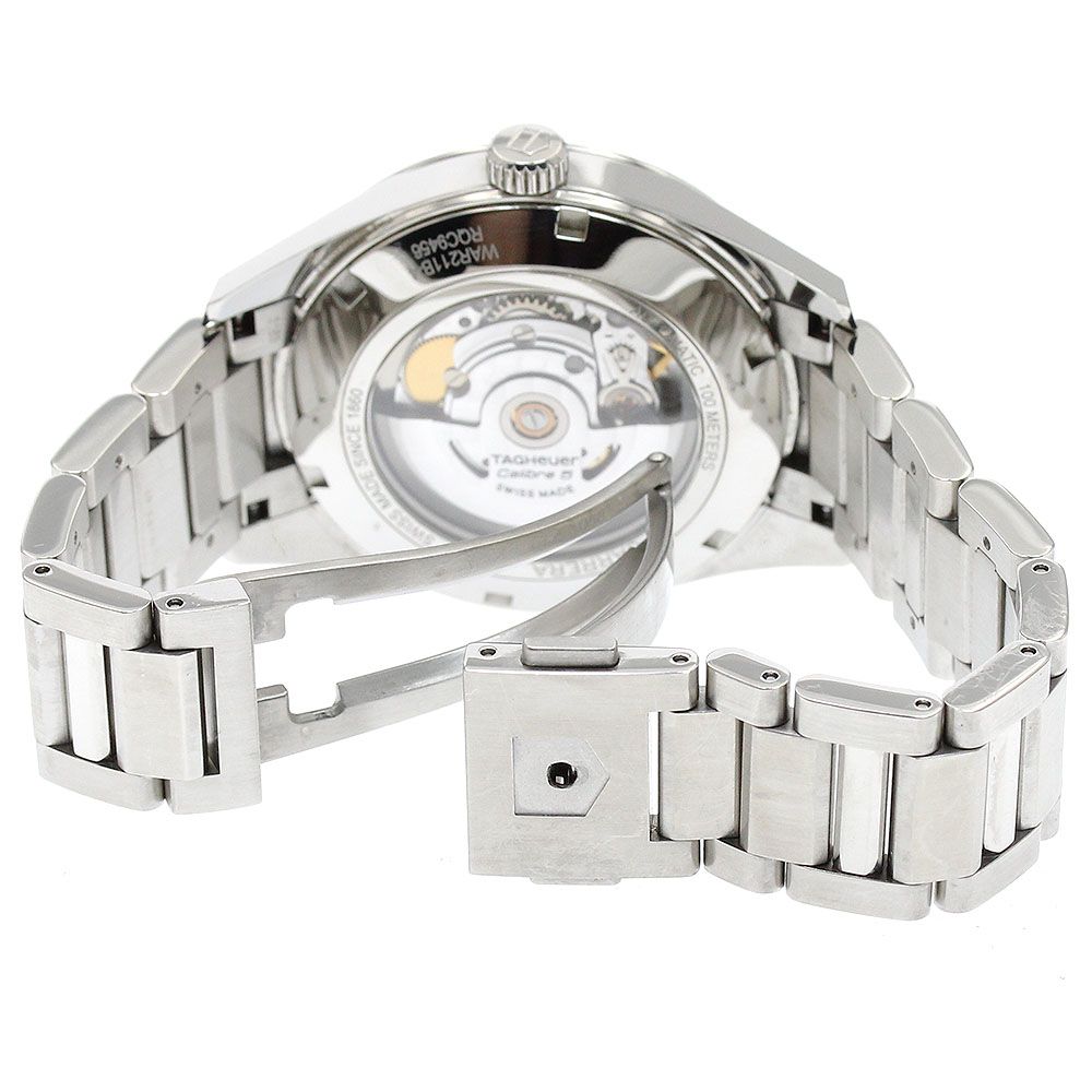 タグホイヤー TAG HEUER WAR211B カレラ キャリバー5 デイト 自動巻き  