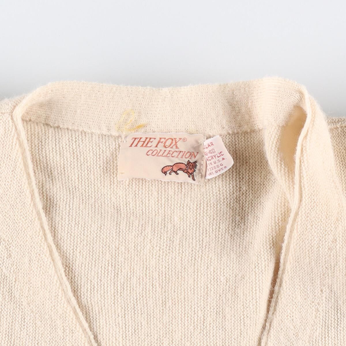 古着 70年代 ザ フォックス コレクション THE FOX COLLECTION アクリル