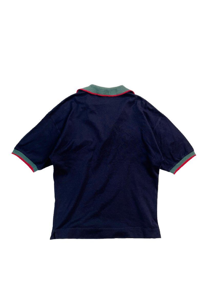 80's Made in ITALY old GUCCI polo shirt イタリア製 グッチ ポロシャツ 半袖 ヴィンテージ 単品