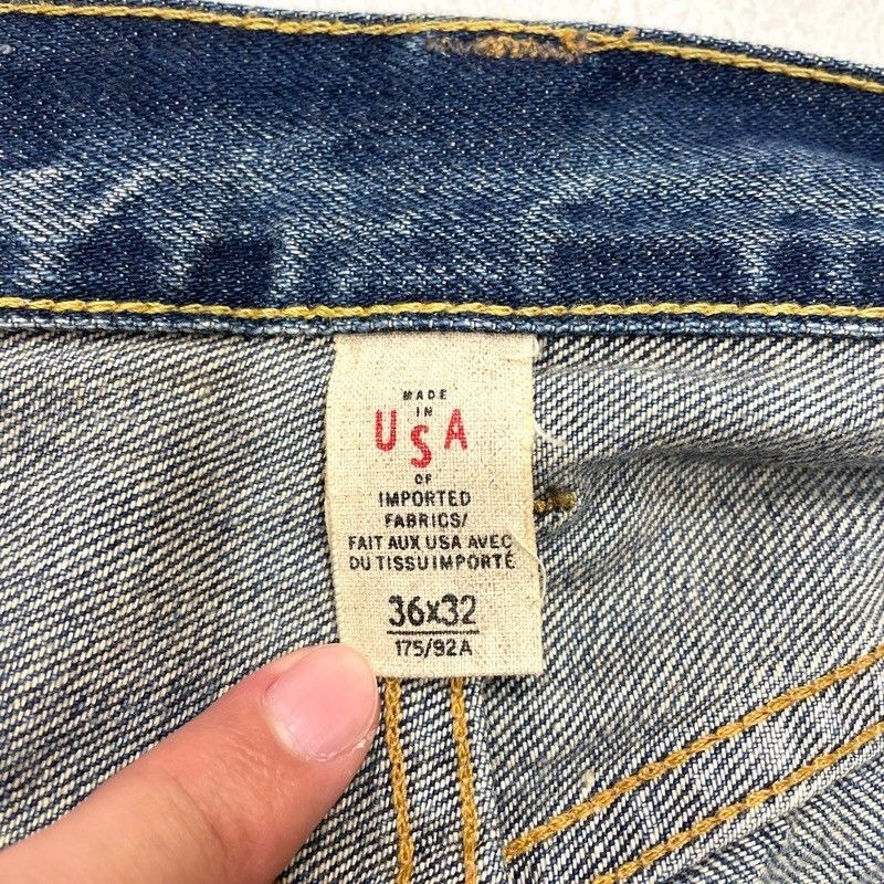 新品 USA製 RRL ラルフローレン デニムパンツ セルビッチ 新品 USA製 RRL ラルフローレン デニムパンツ セルビッチ