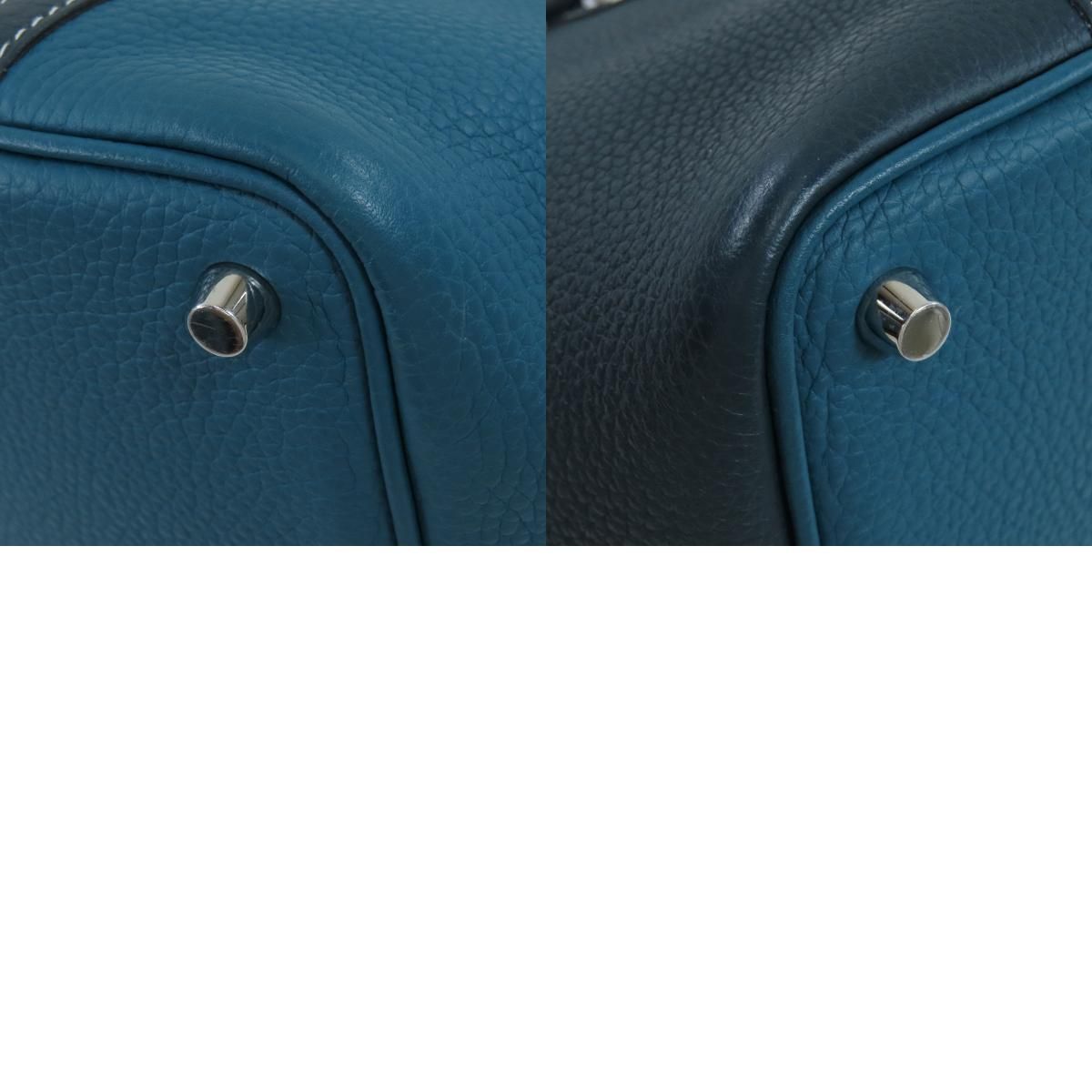 HERMES エルメス ピコタンロックPM コルヴェール ブルーオラージュ 