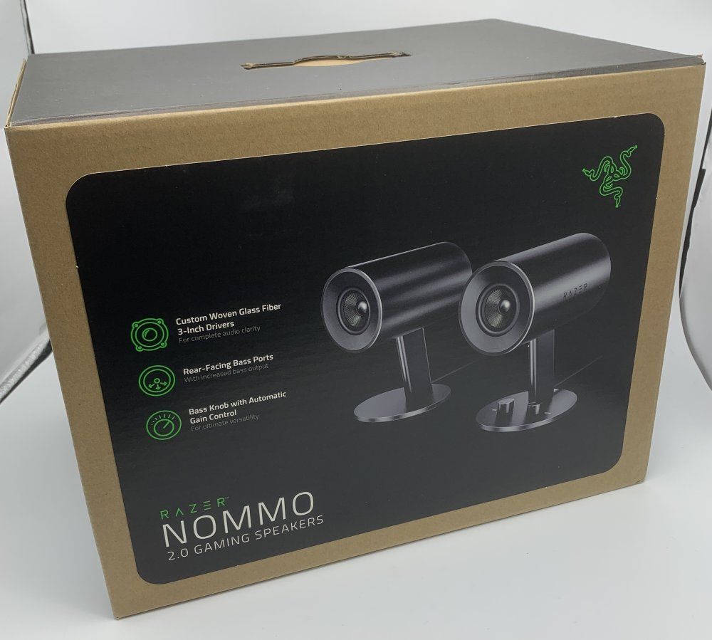 Razer Nommo フルレンジ 2.0ch ゲーミングスピーカー RZ05-02450100-R3A1