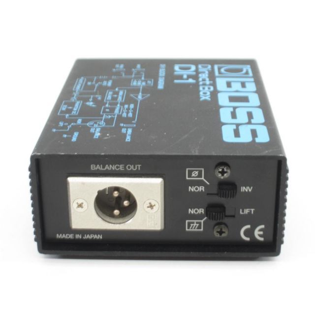 BOSS DI-1 ダイレクトボックス BOSS DI-1 ダイレクト・ボックス | パンダスタジオ・レンタル