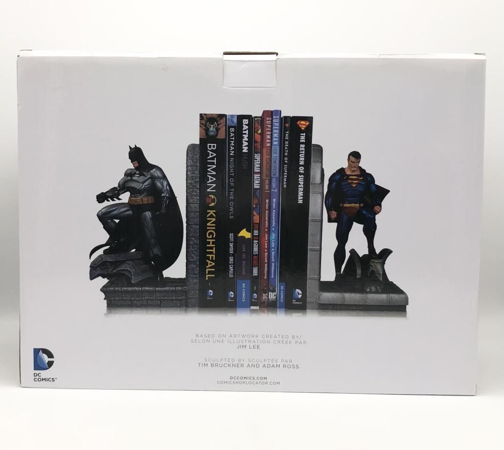【中古】開封 DCコレクティブルズ DCコミックス スーパーマン&バットマン ブックエンド ジム･リー[17][240017705854] 中古】開封 DCコレクティブルズ DCコミックス スーパーマン