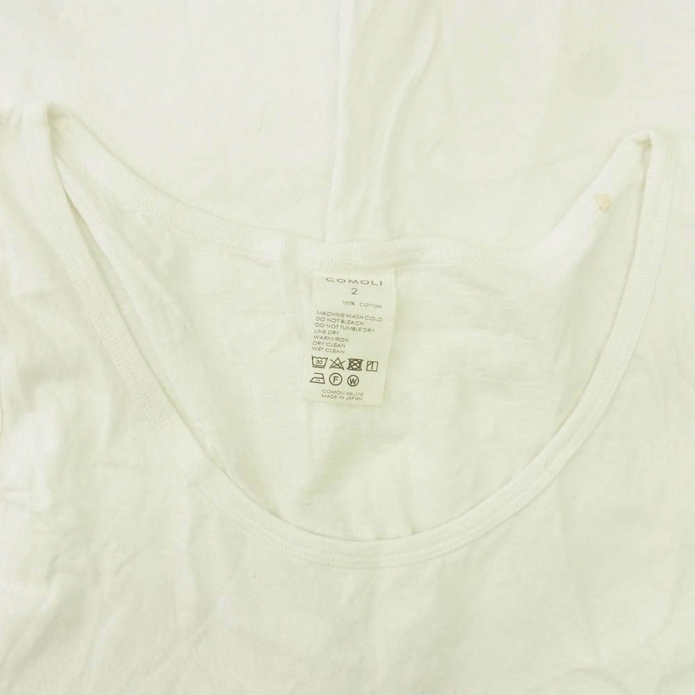 COMOLI コモリ 24SS Z01-05019 サープラス タンクトップ