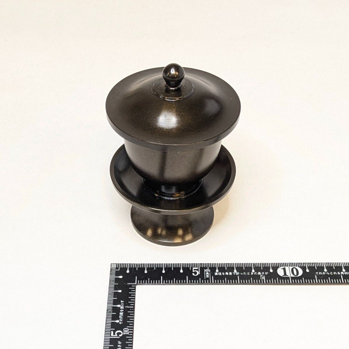 総高さ約11cm 落し付き