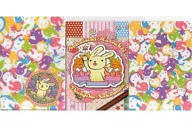 [Used] Stationery Other Tinkle Stationery 3-Piece Set (Underlay/Notebook/ Mini Clear File) “World's Best Hatsukoi” CIEL 2012/1 Appendix