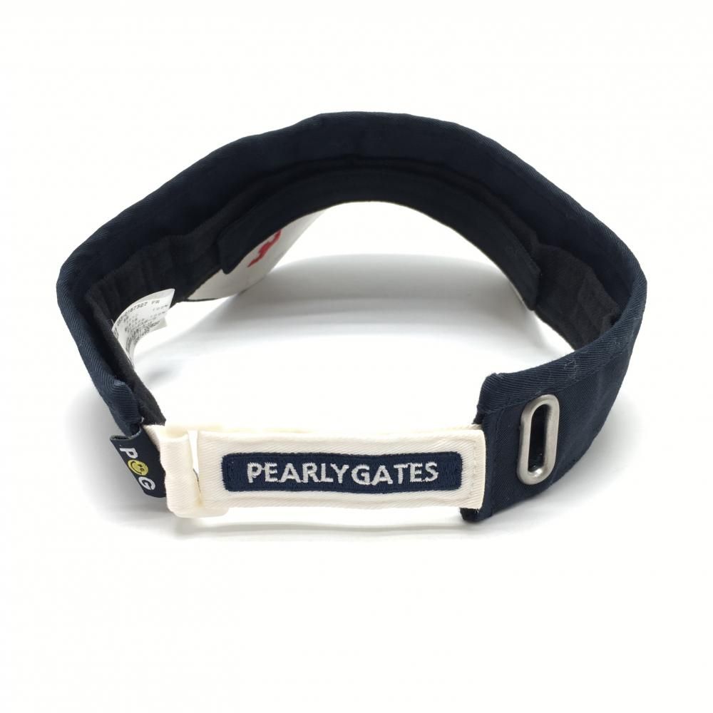 【スマイル】【5】PEARLY GATES 刺繍ロゴ ゴルフウェア メンズ 中古 メンズ パーリーゲイツ PEARLY GATES 半袖ポロシャツ 5(L