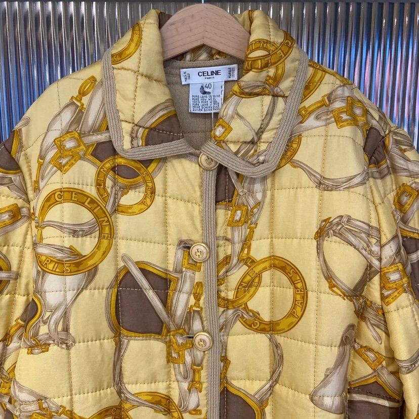・CELINE quilting coat. セリーヌ キルティングコート