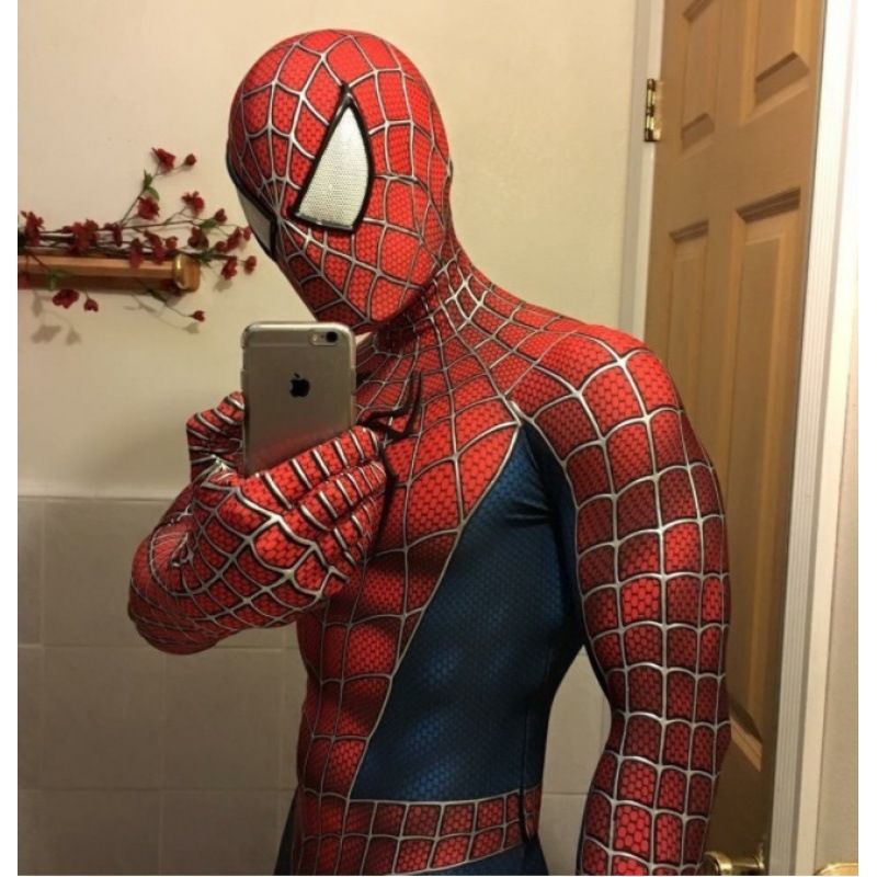 スパイダーマン コスプレ レプリカコスチューム マスク ウェブシューター - メルカリ