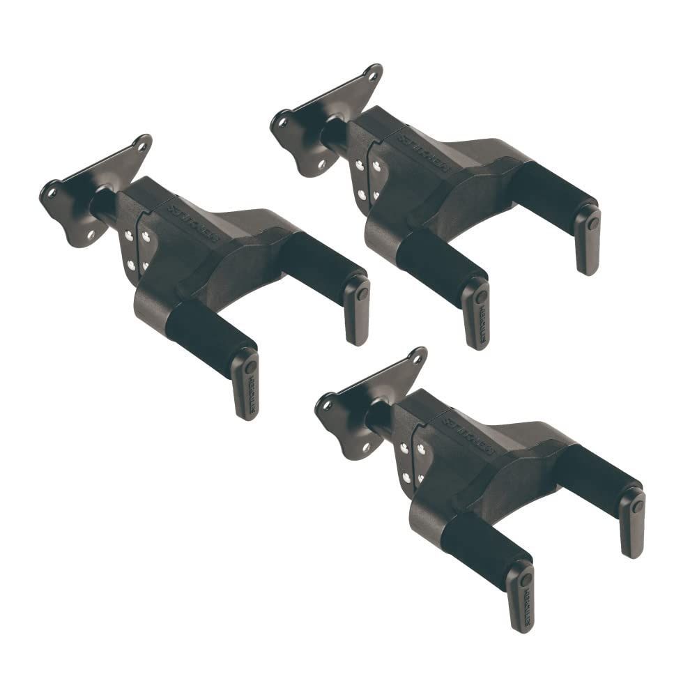 3個セット HERCULES GSP39WB PLUS GSP39WB ワイドネック対応 壁掛け式 ギターハンガー ギタースタンド USTAUSTRALIA_COM_AU