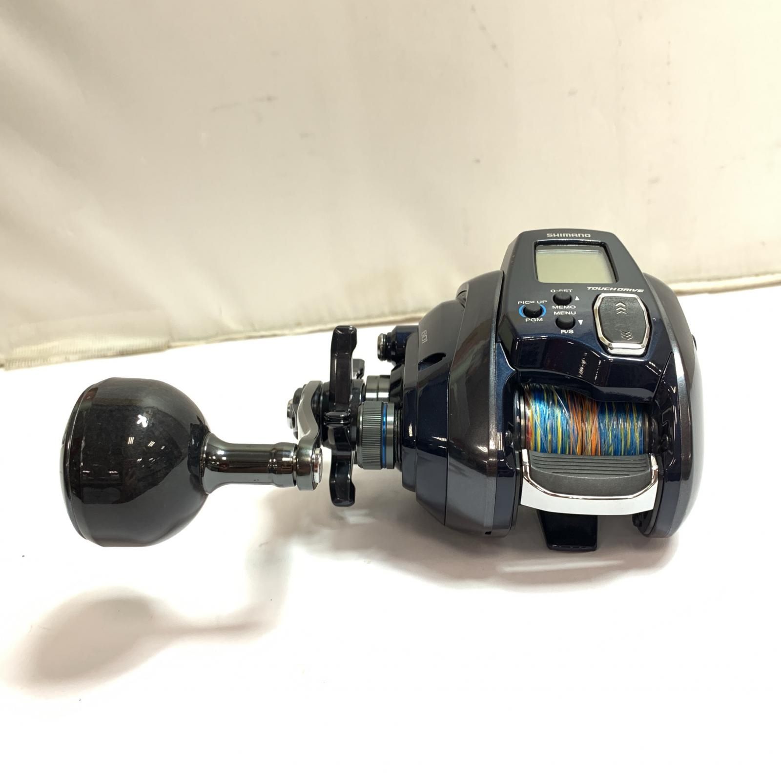 SHIMANO - ★★SHIMANO シマノ 20フォースマスター601 　電源コード　箱・取説付  電動リール付　使用距離13.3km・時間26.0h 04155 SHIMANO シマノ 20フォースマスター601 電源コード 箱・取説付