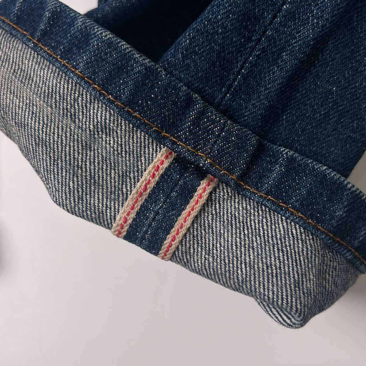 90s A.P.C. アーペーセー ジーンズ チュニジア製 赤耳 ボタンフライ 90s A.P.C. アーペーセー ジーンズ チュニジア製 赤耳 ボタン