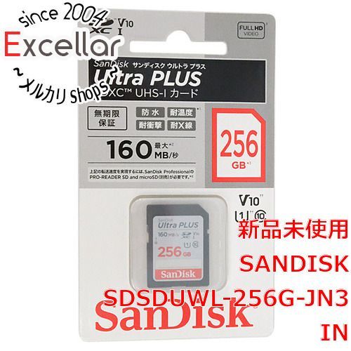 [bn:1] SanDisk　SDXCメモリーカード　SDSDUWL-256G-JN3IN　256GB