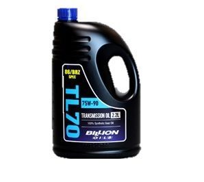 ビリオン オイルズ TL70 トヨタ86 スバルBRZ マニュアル トランスミッション オイル 2.2L
